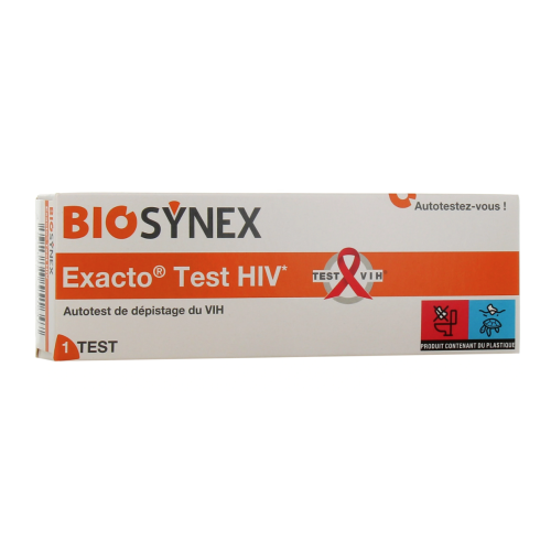 Exacto Autotest de Dépistage VIH 1 test