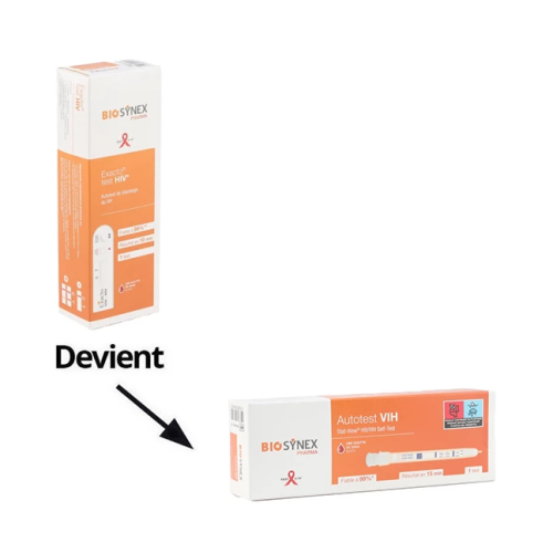 Exacto Autotest de Dépistage VIH 1 test