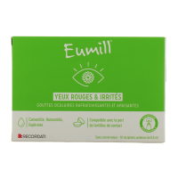 Eumill Yeux Rouges & Irrités Unidoses 10 x 0,5 ml