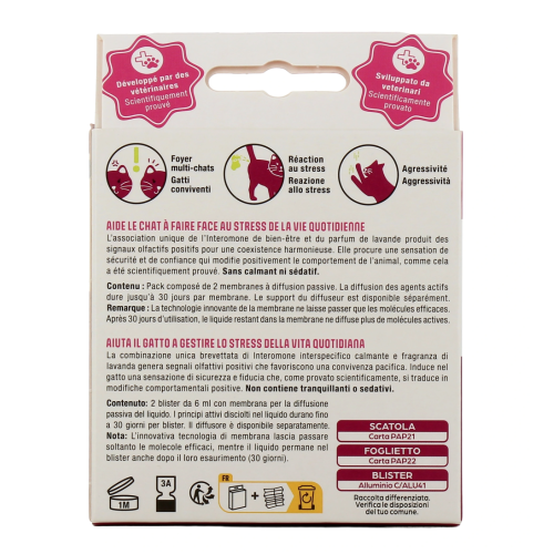 CALMISTO Recharge Diffuseur Anti-Stress pour Chats 2 x 6 ml