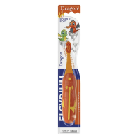 KIDS Brosse à Dents Ventouse Dragon 2-6 ans Souple 1 brosse à dents