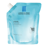 Lipikar Surgras Crème Lavante Anti-Dessèchement Eco Recharge 400 ml
