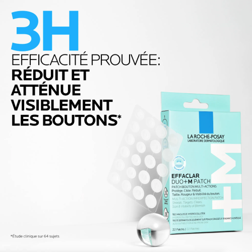 Effaclar Duo+M Patch 22 patchs