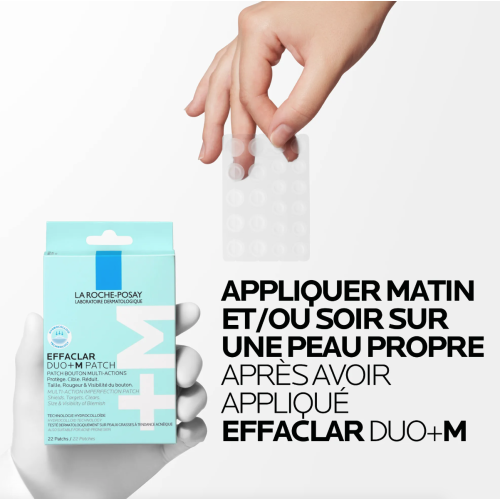 Effaclar Duo+M Patch 22 patchs