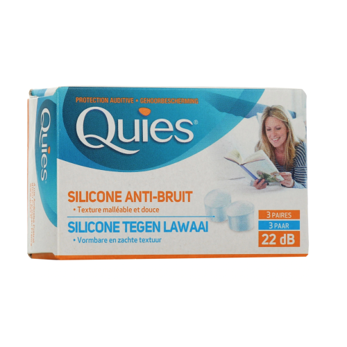 Protection Auditive Silicone Anti-Bruit 3 Paires