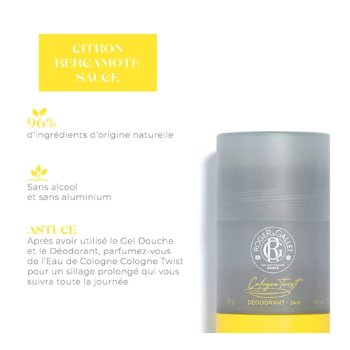 Cologne Twist Déodorant Stick 50 ml