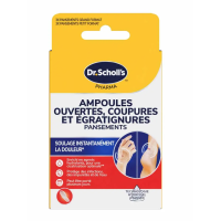Ampoules Ouvertes Coupures et Égratignures 6 Pansements