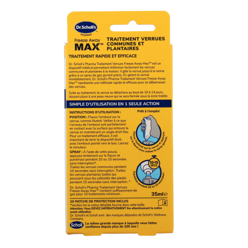 Traitement Verrues Pieds & Mains 35 ml