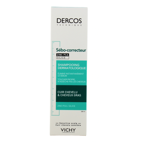Dercos Shampooing Sébo-Correcteur 200 ml