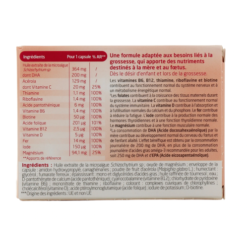 Complément Alimentaire Grossesse 30 capsules