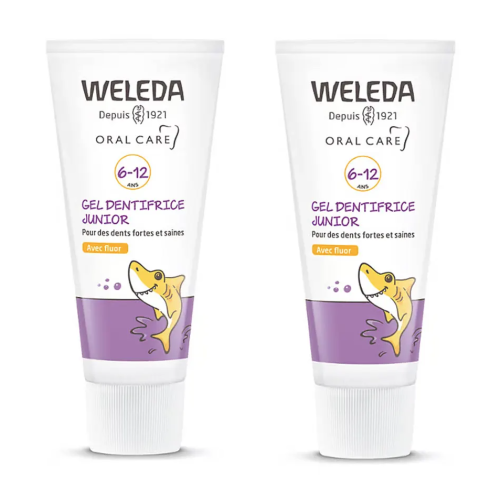 Gel Dentifrice Junior 6-12 Ans Avec Fluor 2 x 50 ml