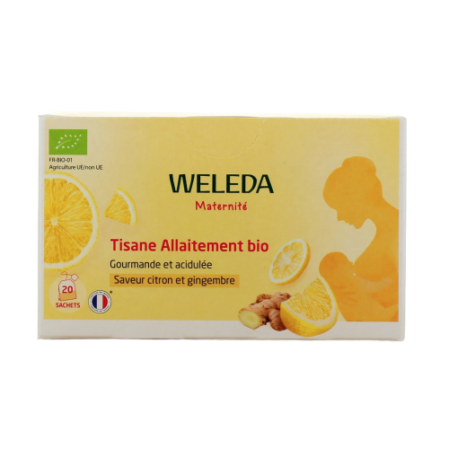 Maternité Tisane Allaitement Citron Gingembre 20 sachets