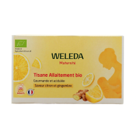 Maternité Tisane Allaitement Citron Gingembre 20 sachets