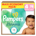 Harmonie Taille 4 Maxi Pack 78 Couches (9-14 kg)