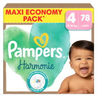 Harmonie Taille 4 Maxi Pack 78 Couches (9-14 kg)