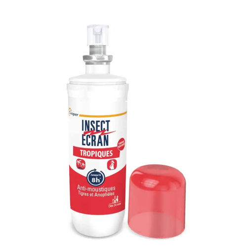 Anti-Moustiques Spray Répulsif Peau Spécial Tropiques 75 ml