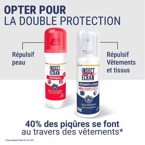 Anti-Moustiques Spray Répulsif Peau Spécial Tropiques 75 ml
