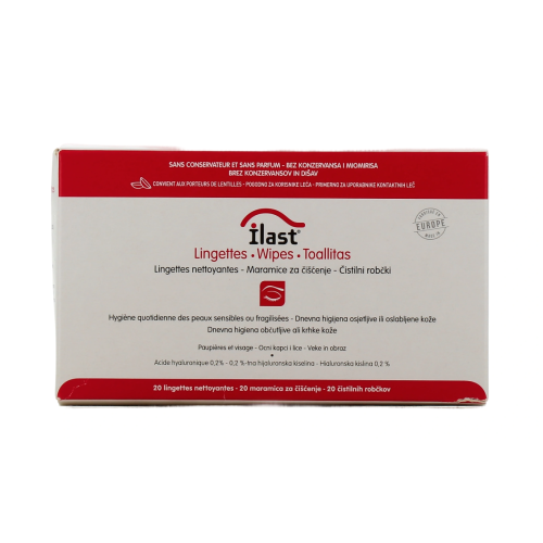Ilast 20 Lingettes Nettoyantes