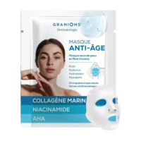 Masque éclat seconde peau anti-âge 1 Masque