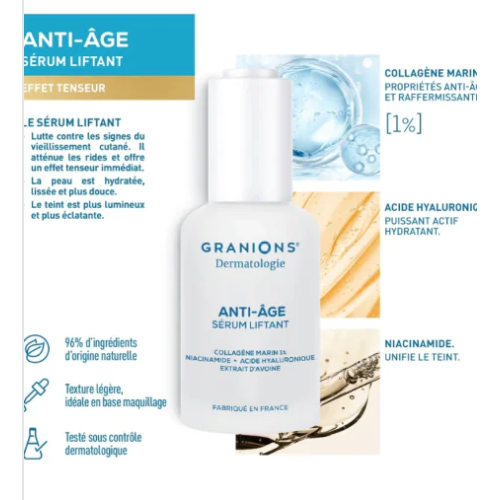 Dermatologie Sérum Liftant Anti-Âge 30 ml