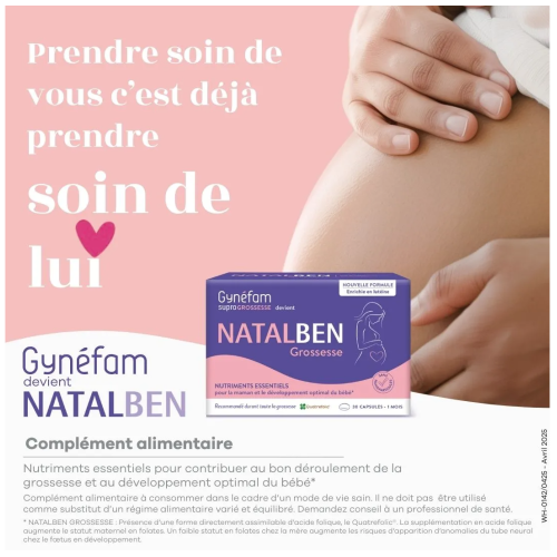 Natalben Grossesse 30 Capsules