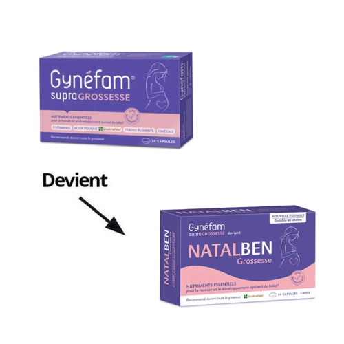 Natalben Grossesse 30 Capsules