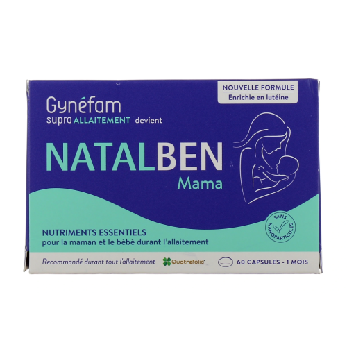 Natalben Mama Allaitement 60 capsules