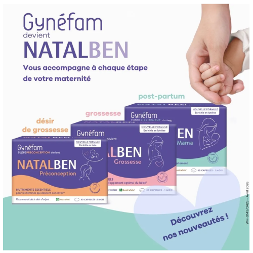 Natalben Mama Allaitement 60 capsules
