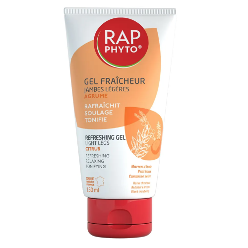 Phyto Gel Fraîcheur Jambes Légères Agrume Bio 150 ml