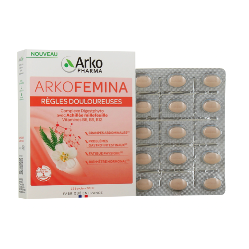 Arkofemina Règles Douloureuses 30 comprimés