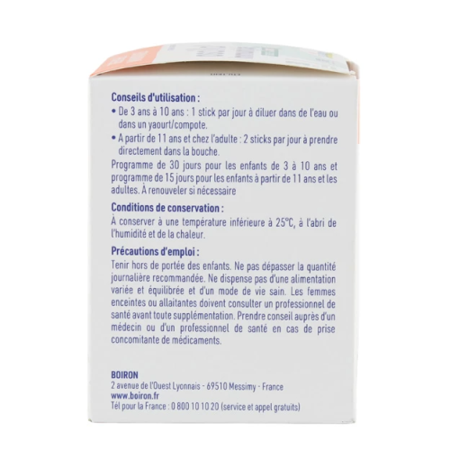 Oscillo Immunité Enfant 30 Sticks