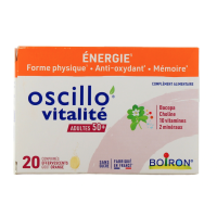 Oscillo Vitalité 50+ 20 comprimés