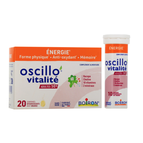 Oscillo Vitalité 50+ 20 comprimés