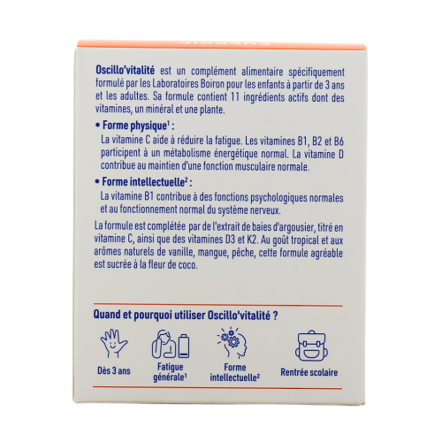 Oscillo Vitalité Enfant 30 Sticks