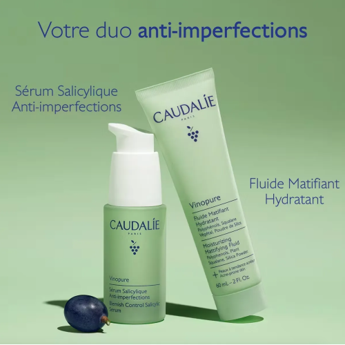 Vinopure Fluide Matifiant Hydratant 60 ml