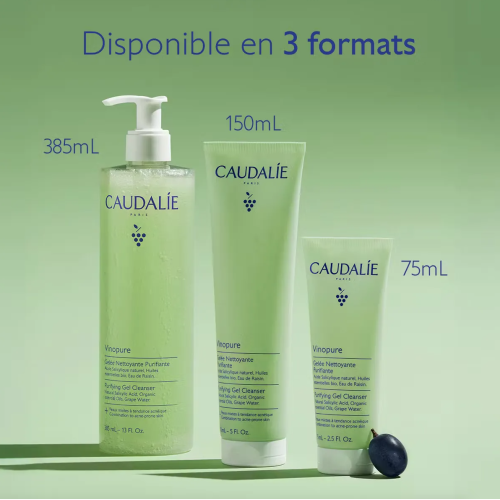 Vinopure Gelée Nettoyante Purifiante 385 ml