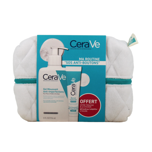 Gel Moussant Anti-Imperfections 236 ml + Soin Concentré Anti-Imperfections 40 ml Gel Moussant Anti-Imperfections 236 ml + Soin Concentré Anti-Imperfections 40 ml
