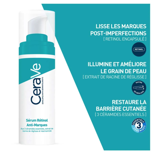 Gel Moussant Anti-Imperfections 236 ml + Sérum Rétinol Anti-Marques 30 ml Gel Moussant Anti-Imperfections 236 ml + Sérum Rétinol Anti-Marques 30 ml