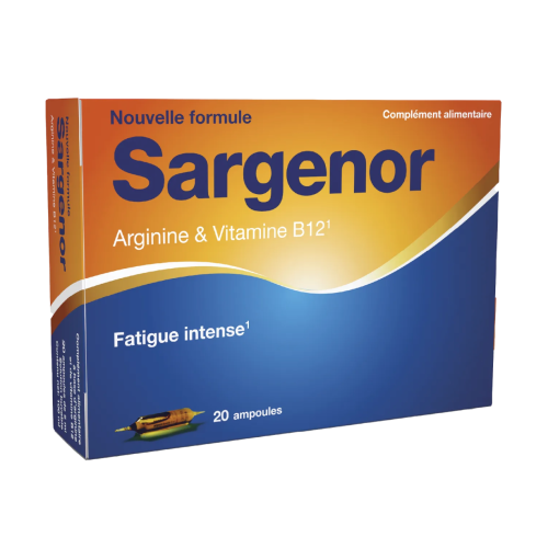 Sargenor Arginine & Vitamine B12 Fatigue Intense 20 ampoules Sargenor Arginine & Vitamine B12 Fatigue Intense 20 ampoules