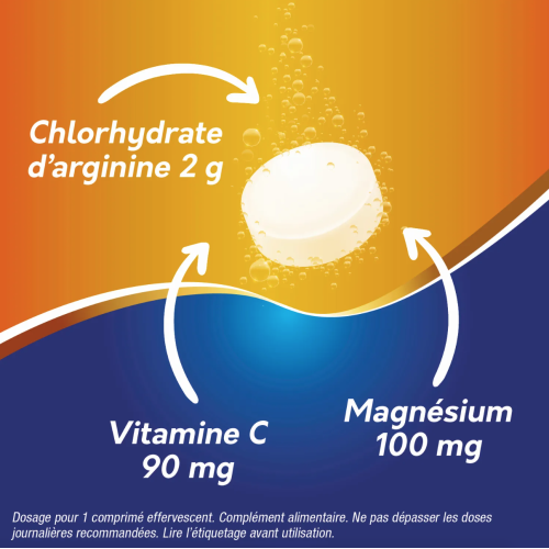 Sargenor Plus Argenine Magnésium Vitamine C 14 Comprimés Effervescents Sargenor Plus Argenine Magnésium Vitamine C 14 Comprimés Effervescents