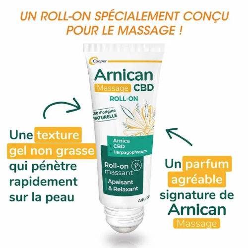 Arnican Massage CBD Roll-on 50 ml Arnican Massage CBD Roll-on 50 ml