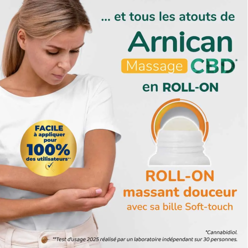 Arnican Massage CBD Roll-on 50 ml Arnican Massage CBD Roll-on 50 ml
