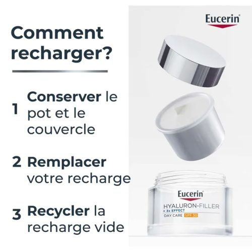 Hyaluron-Filler + 3x Effect Soin de Jour SPF30 Recharge 50 ml