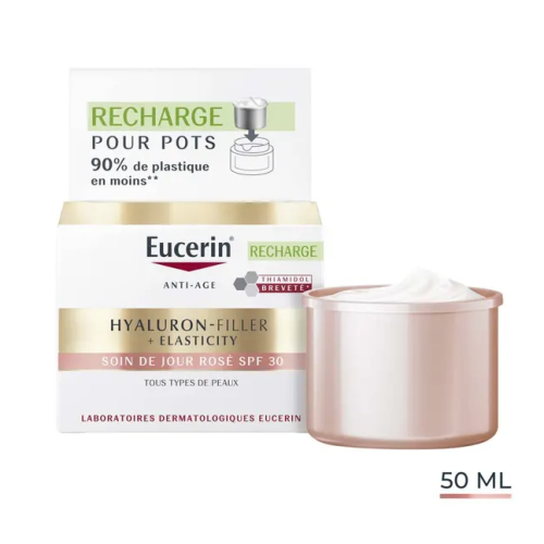 Hyaluron-Filler + Elasticity Soin de Jour Rose SPF30 Recharge 50 ml