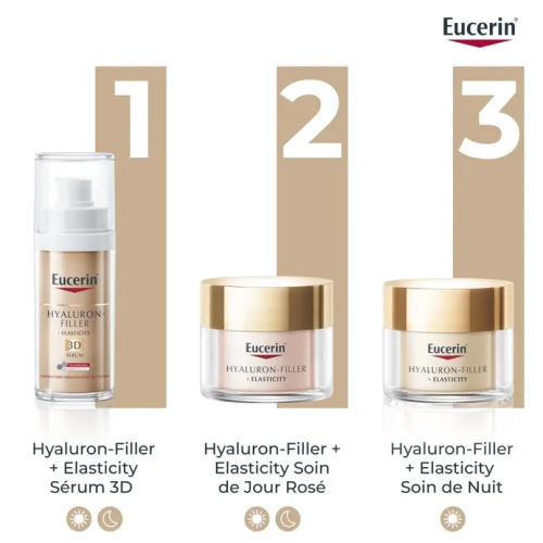 Hyaluron-Filler + Elasticity Soin de Jour Rose SPF30 Recharge 50 ml