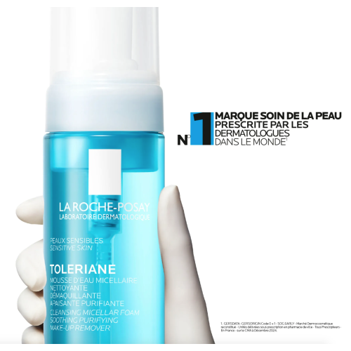 Tolériane Mousse d'eau micellaire 150 ml