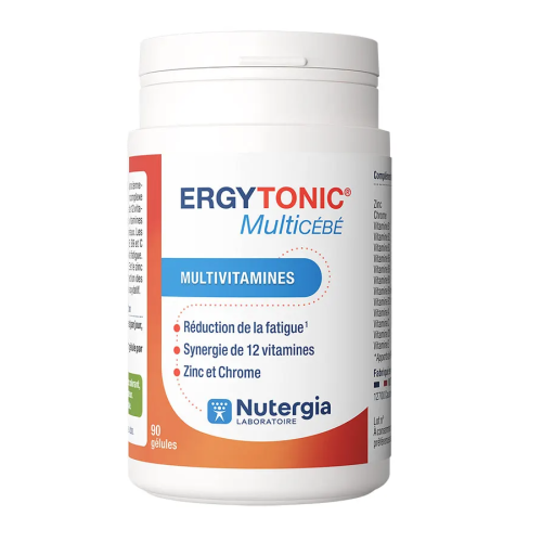 Ergytonic Multicébé Multivitamines 90 Gélules Ergytonic Multicébé Multivitamines 90 Gélules