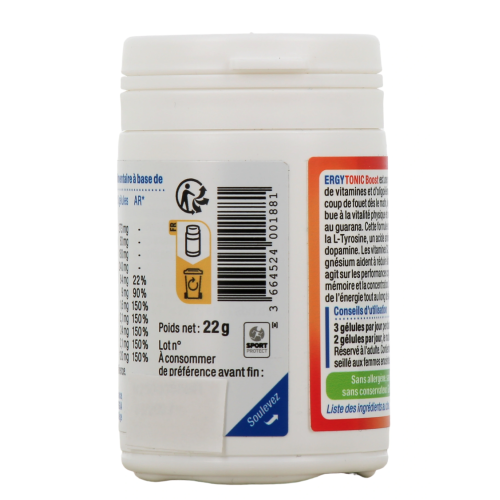 Ergytonic Boost 40 Gélules