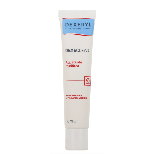 Dexeryl Dexeclear Aquafluide matifiant SPF50+ 40 ml Dexeryl Dexeclear Aquafluide matifiant SPF50+ 40 ml