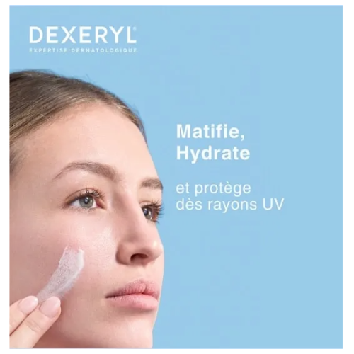 Dexeryl Dexeclear Aquafluide matifiant SPF50+ 40 ml Dexeryl Dexeclear Aquafluide matifiant SPF50+ 40 ml
